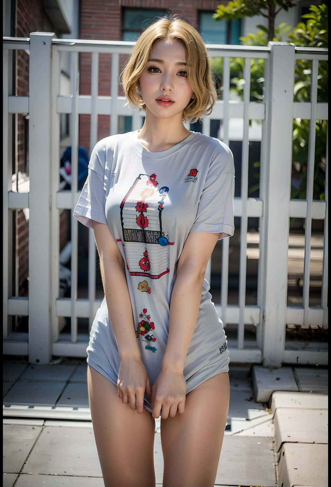 【Ai艺术】金发女孩