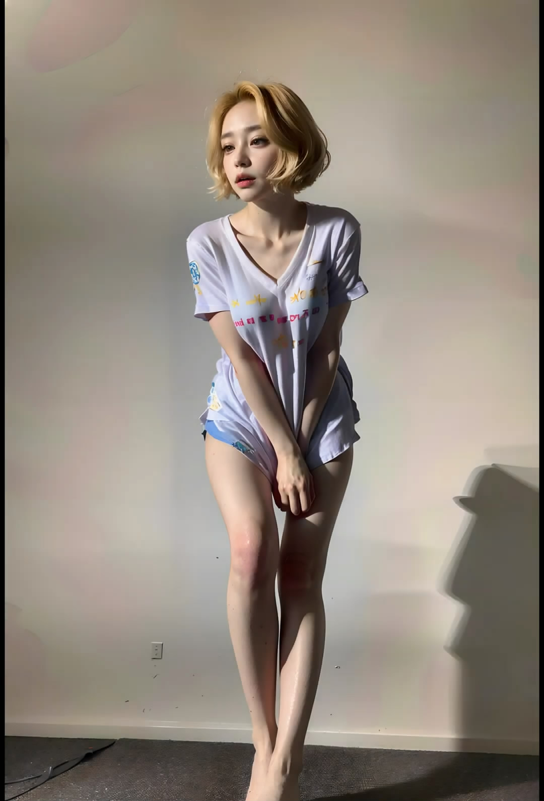 【Ai艺术】金发女孩