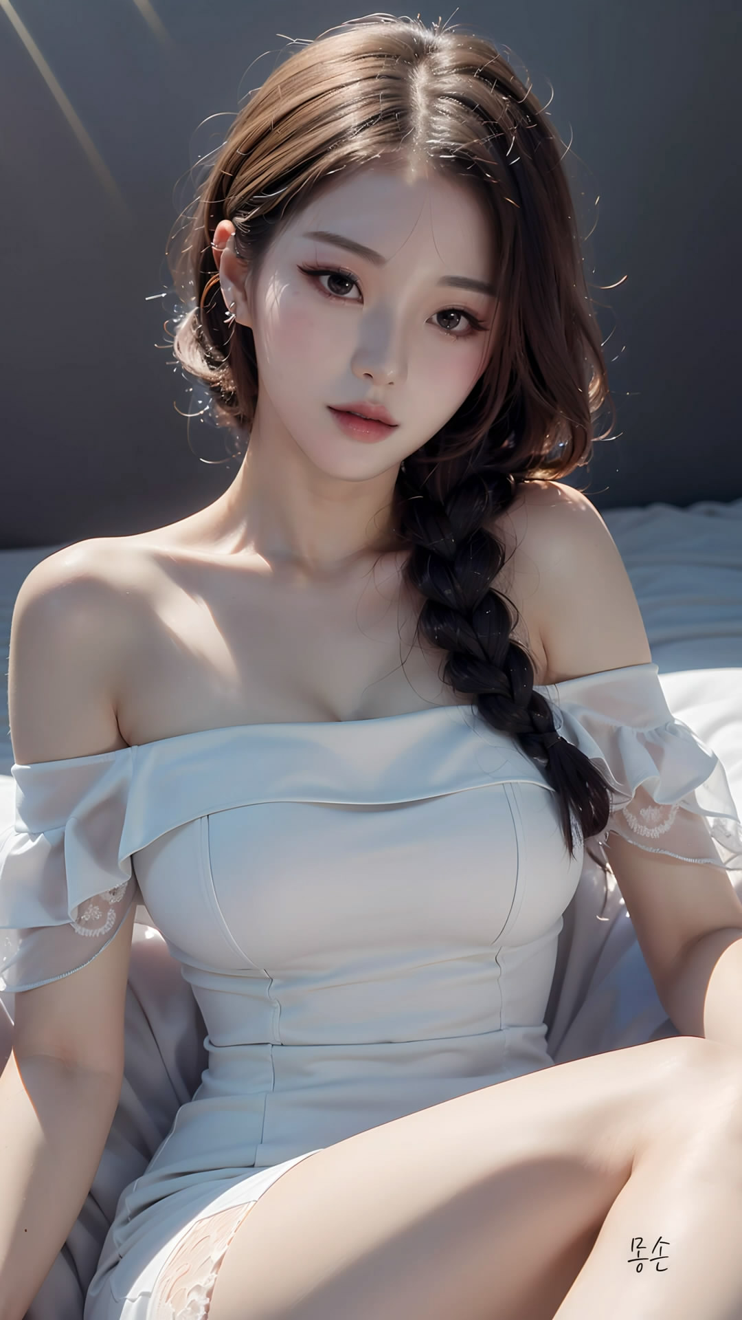 【Ai艺术】身穿连衣裙的女孩