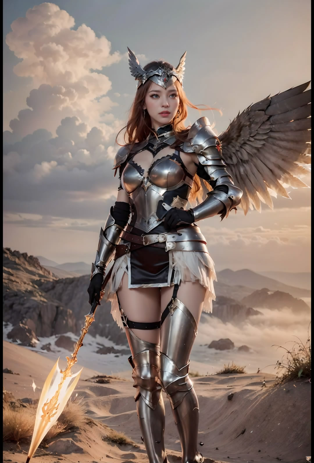 【Ai艺术】女武神cosplay