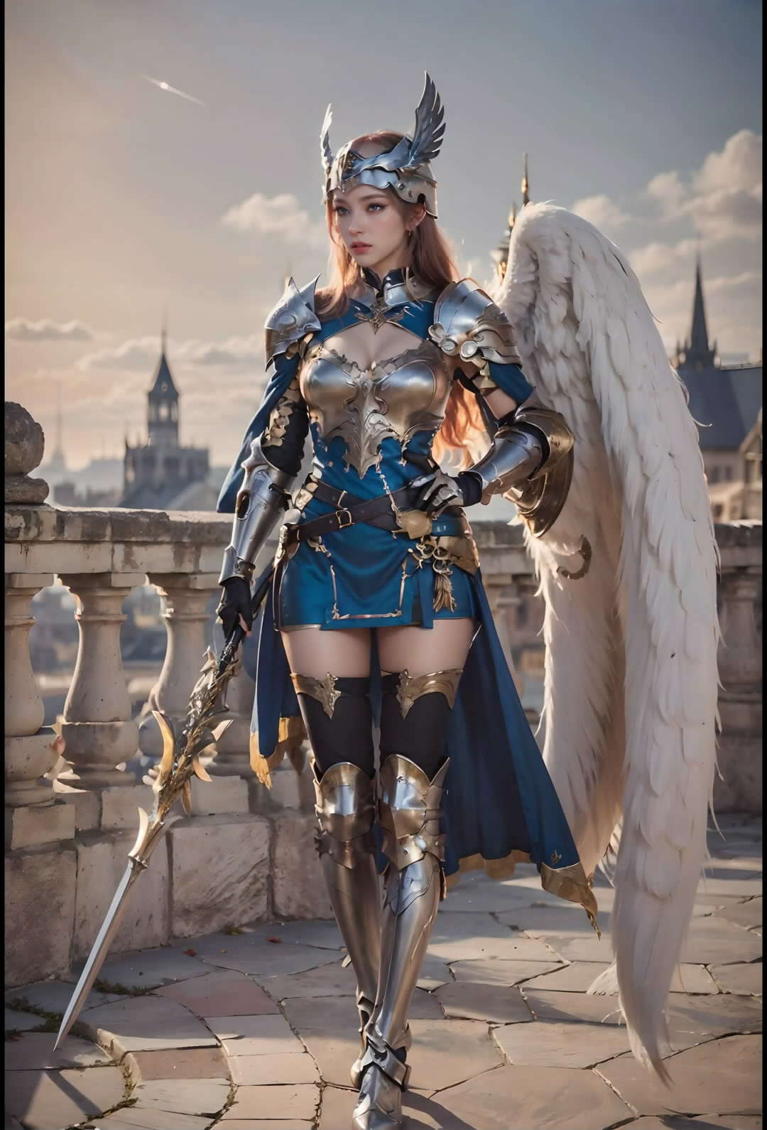 【Ai艺术】女武神cosplay