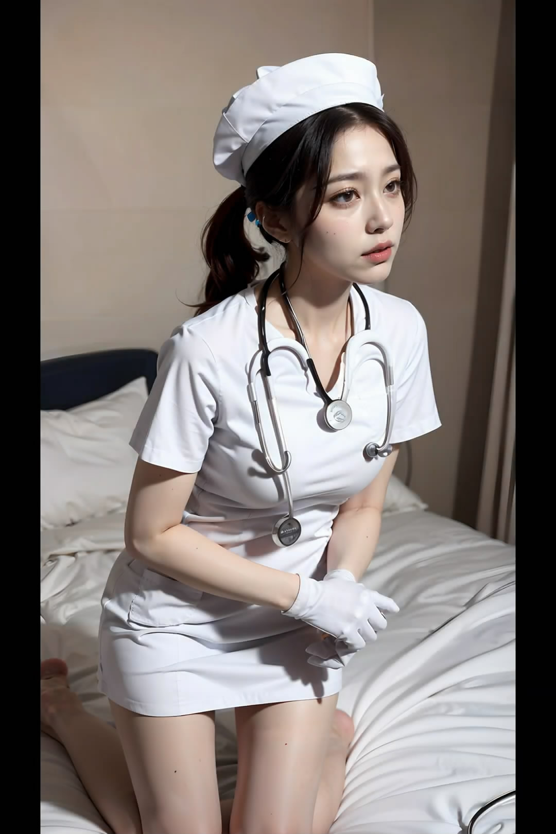 【Ai艺术】红白护士cosplay